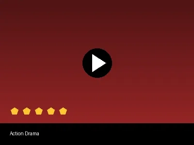 动作短剧《烈焰追击》预览海报