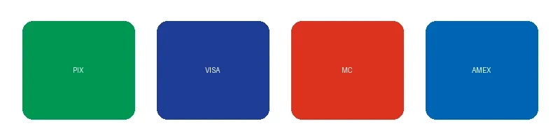 玩偶姐姐支持的支付方式包括PIX、信用卡和借记卡